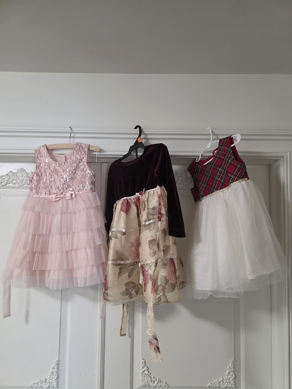 Girls Pink Tiered Tulle Dress - Brand Unspecified Bundle